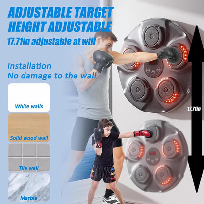 SmartHome™ Music Bluetooth Wall Mounted Boxing Machine