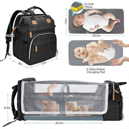 BabyCare™ Diaper Backpack with Changing Station
