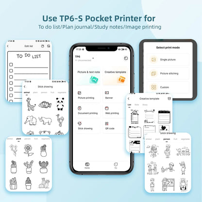 MiniPrint™ Portable Sticker Printer