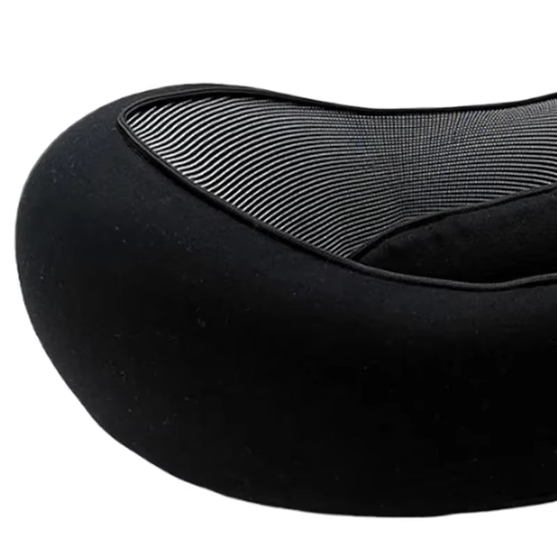 Neck Pillow Memory Foam Travel Pillow Soft Chin Support Pillow with 360-Degree Head Support for Home Airplanes and Car