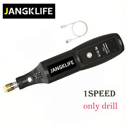 USB Cordless Rotary Tool Kit Woodworking Engraving Pen DIY for Jewelry Metal Glass Mini Wireless Drill USB Cordless Rotary Tool