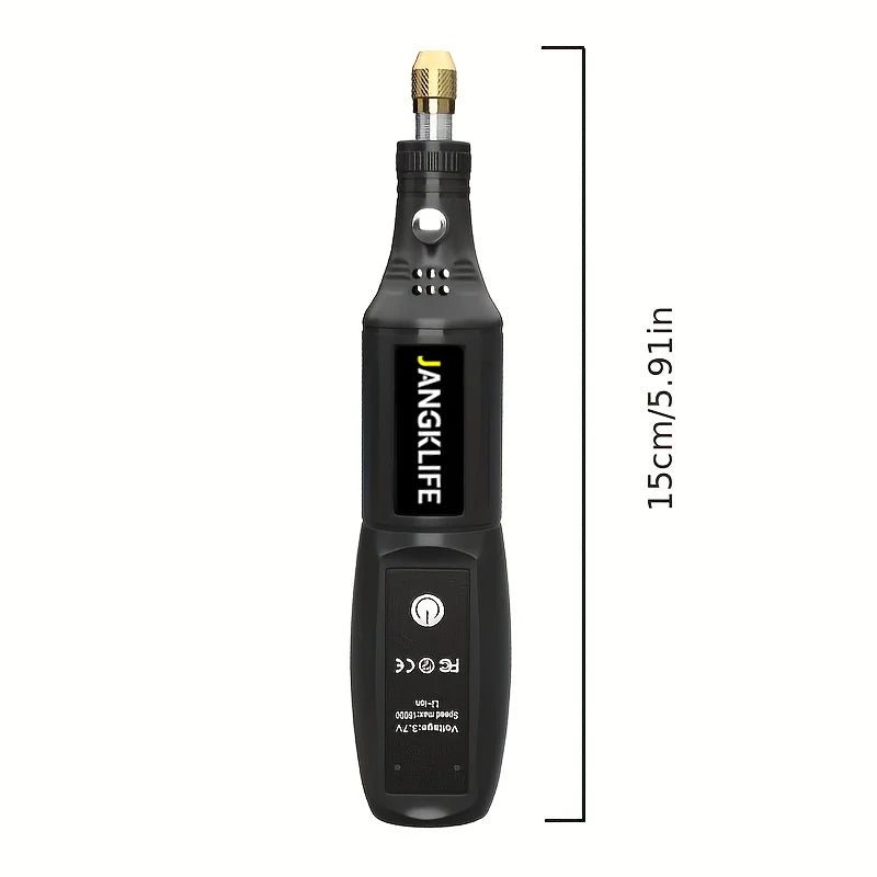 USB Cordless Rotary Tool Kit Woodworking Engraving Pen DIY for Jewelry Metal Glass Mini Wireless Drill USB Cordless Rotary Tool