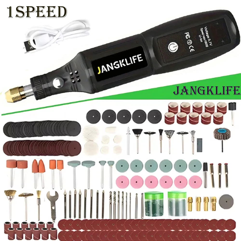 USB Cordless Rotary Tool Kit Woodworking Engraving Pen DIY for Jewelry Metal Glass Mini Wireless Drill USB Cordless Rotary Tool