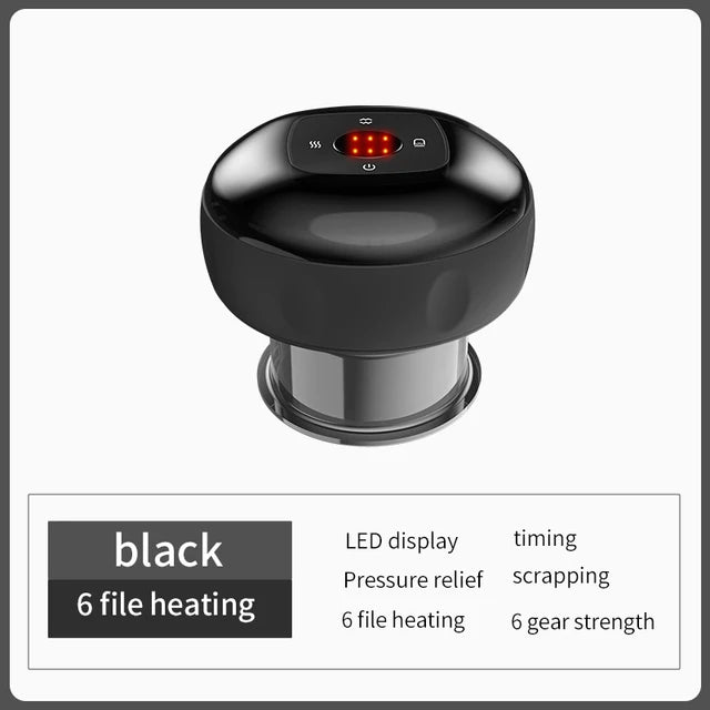 Electric Vacuum Cupping Massage Body Cups Anti-Cellulite Therapy Massager for Body Electric Guasha Scraping Fat Burning Slimming
