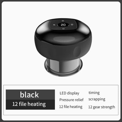 Electric Vacuum Cupping Massage Body Cups Anti-Cellulite Therapy Massager for Body Electric Guasha Scraping Fat Burning Slimming