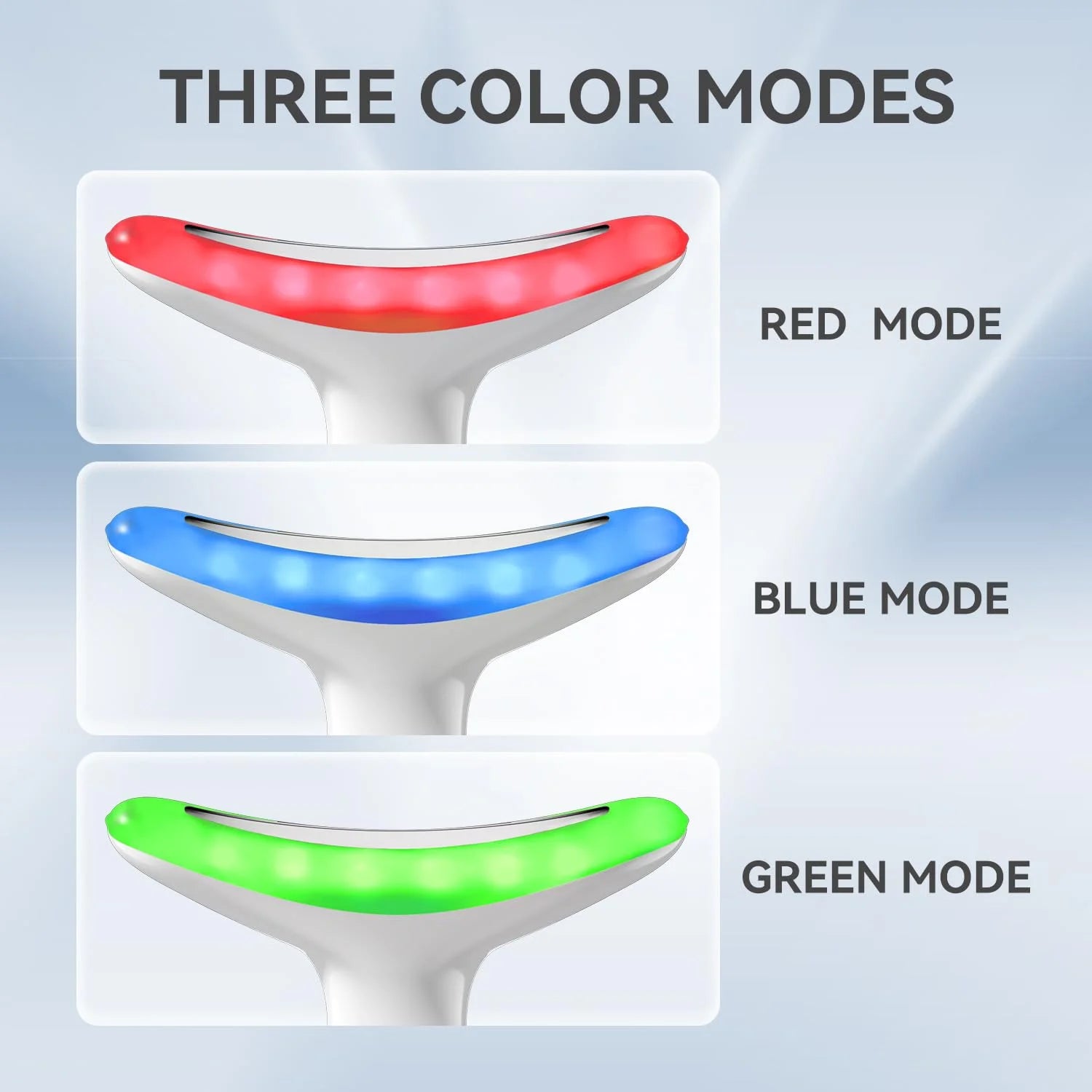 Facial Neck Massager for Skin Care Electric Face Neck Lifting Massager with 45℃ Heat & 3 Massage Modes for Wrinkles Facial Massager